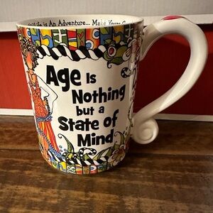 Suzy Toronto feel the‎ tingle - Age is state of mind coffee mug